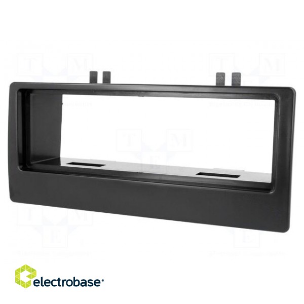 Radio mounting frame | Citroën | 1 DIN | black фото 1