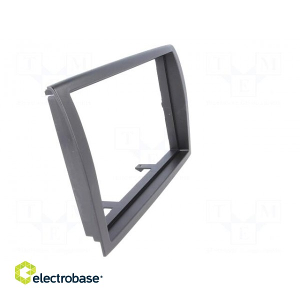 Radio mounting frame | Citroën,Fiat,Peugeot | 2 DIN | black image 8