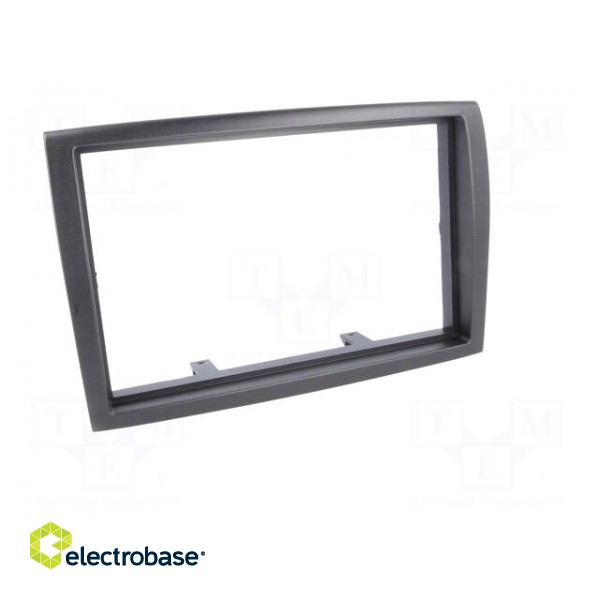 Radio mounting frame | Citroën,Fiat,Peugeot | 2 DIN | black image 9