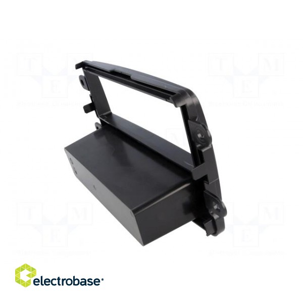 Radio mounting frame | Dacia | 1 DIN | black gloss image 7