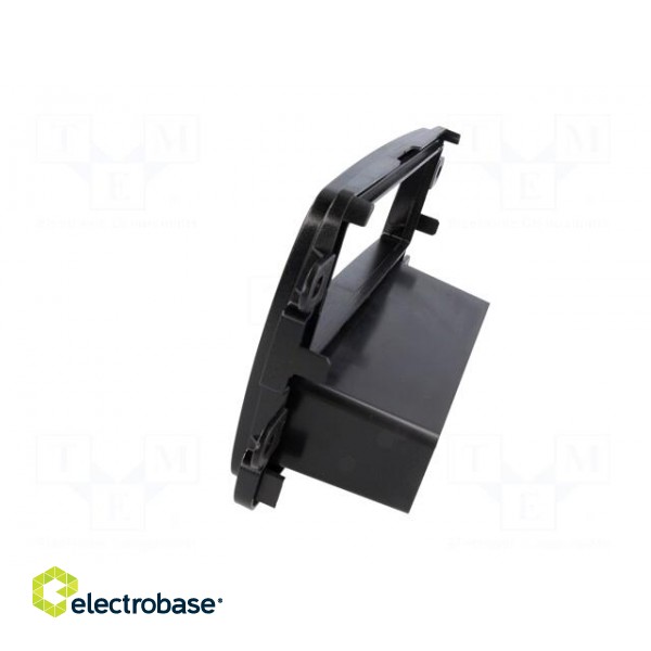 Radio mounting frame | Dacia | 1 DIN | black gloss image 4