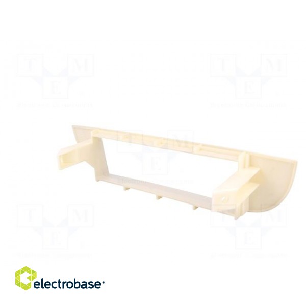 Radio mounting frame | Fiat | 1 DIN | beige image 6