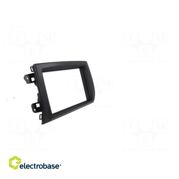 Radio frame | Fiat | 2 DIN | black image 8