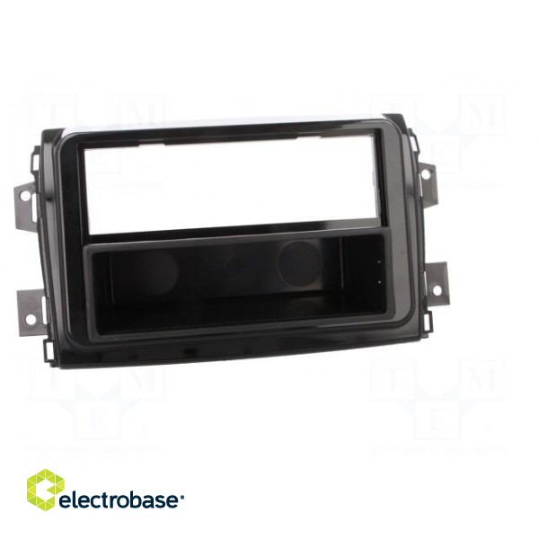 Radio frame | Fiat | 2 DIN | black gloss image 9