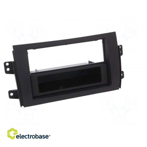 Radio frame | Fiat,Suzuki | 2 DIN | black image 9