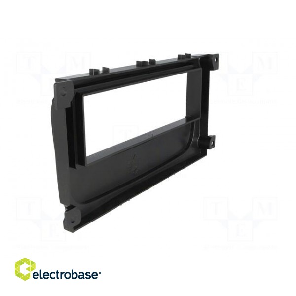 Radio mounting frame | Ford | 1 DIN | metallic black image 4