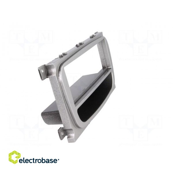 Radio mounting frame | Ford | 1 DIN | silver image 8