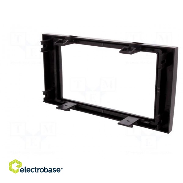 Radio mounting frame | Ford | 2 DIN | black фото 6