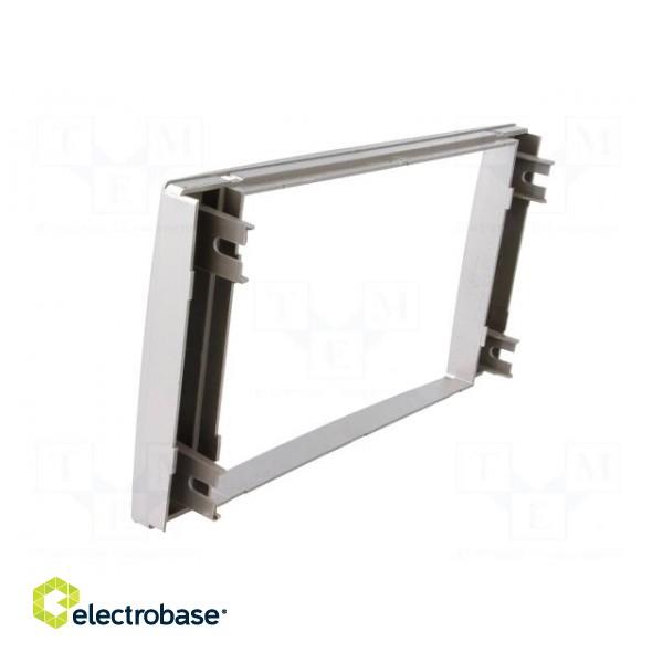 Radio mounting frame | Ford | 2 DIN | silver image 4