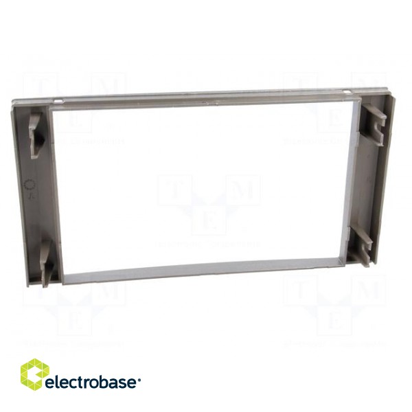 Radio mounting frame | Ford | 2 DIN | silver image 5