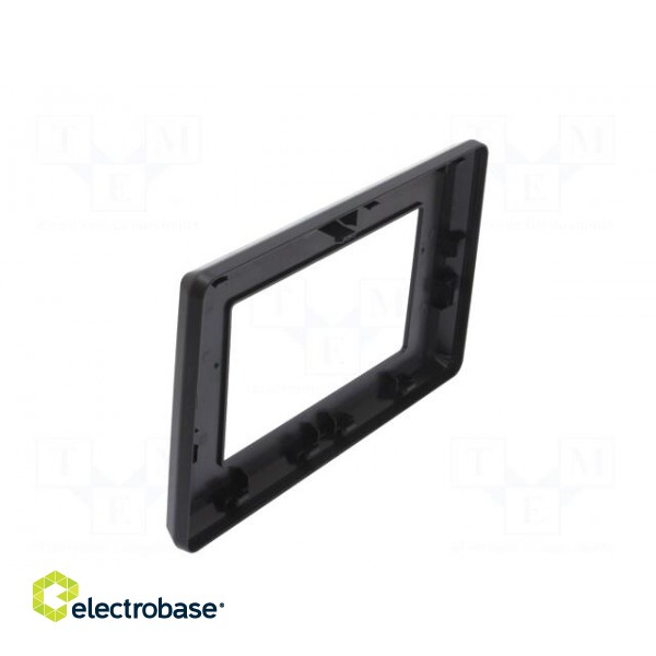 Radio frame | Nissan,Opel,Renault | 2 DIN | black image 4