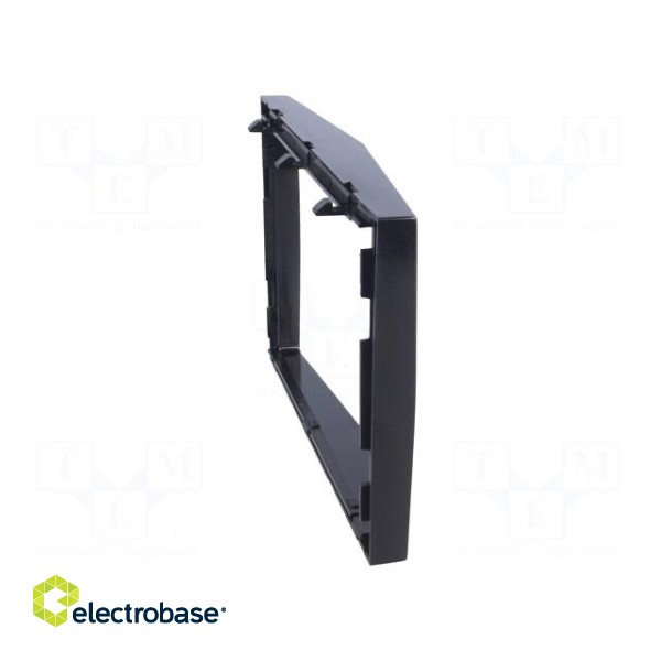 Radio mounting frame | Opel | 2 DIN | black image 7