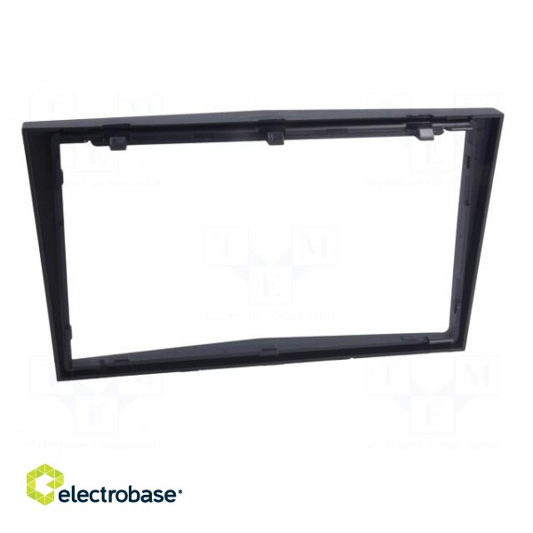 Radio frame | Opel | 2 DIN | black фото 5