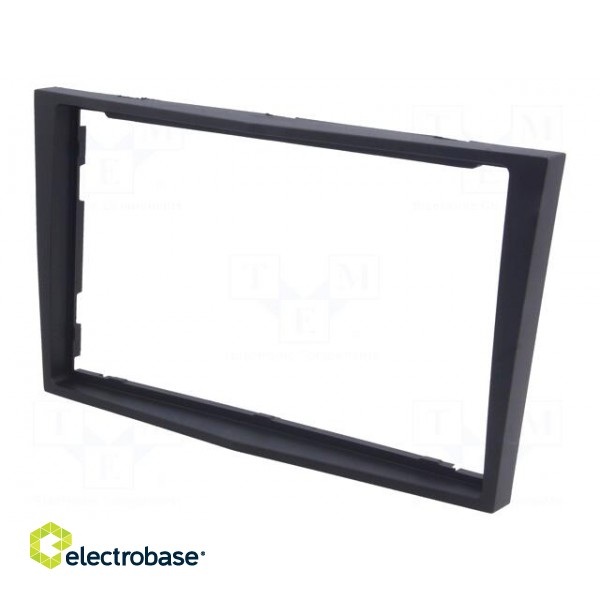 Radio frame | Opel | 2 DIN | black фото 1