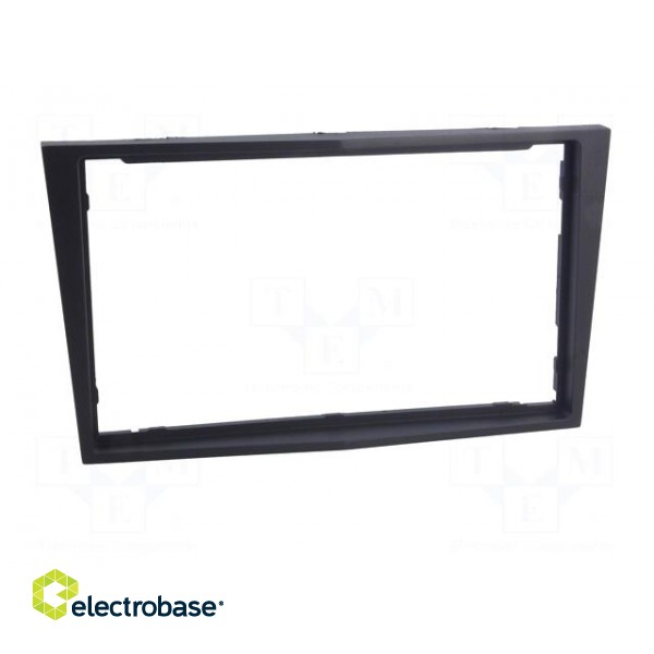 Radio frame | Opel | 2 DIN | black image 9