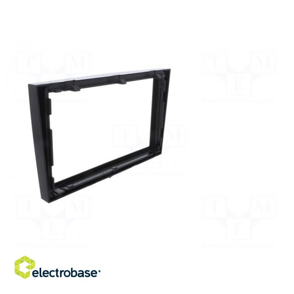 Radio frame | Opel | 2 DIN | black gloss,shiny black фото 4