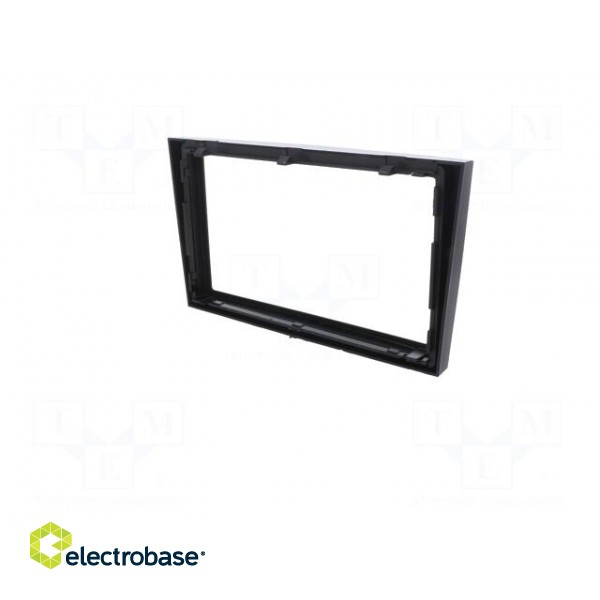 Radio frame | Opel | 2 DIN | black gloss,shiny black фото 6