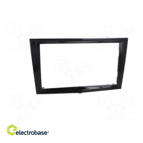 Radio frame | Opel | 2 DIN | black gloss,shiny black фото 9