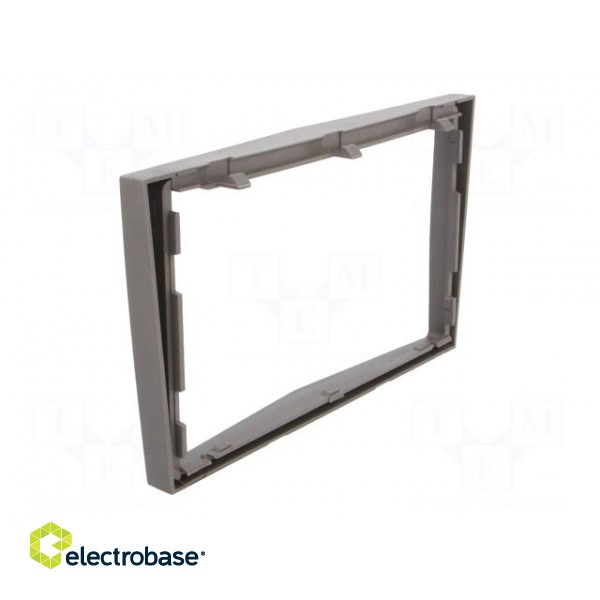 Radio frame | Opel | 2 DIN | dark grey,grey (dark) image 4