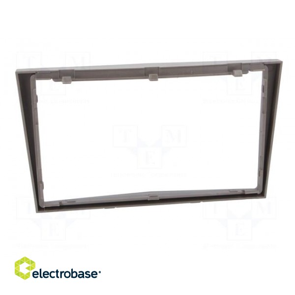 Radio frame | Opel | 2 DIN | dark grey,grey (dark) image 5