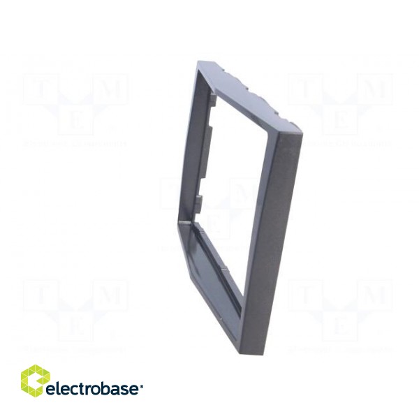 Radio mounting frame | Opel | 2 DIN | steely-grey image 3