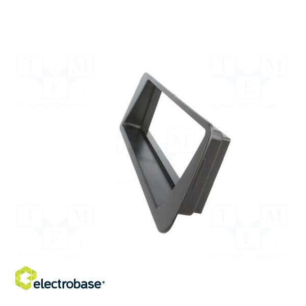 Radio mounting frame | Peugeot | 1 DIN | black image 3
