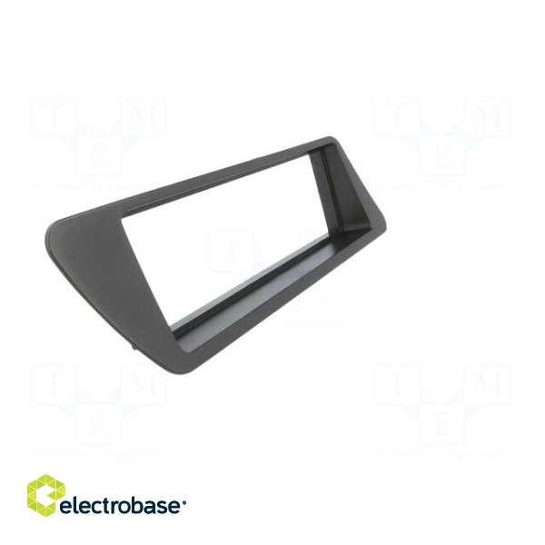 Radio mounting frame | Peugeot | 1 DIN | black image 8