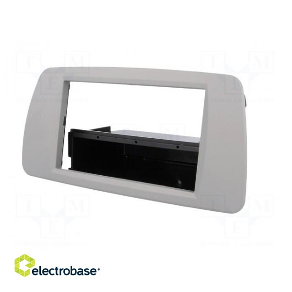 Radio mounting frame | Seat | 2 DIN | grey conamera (AS2) фото 2