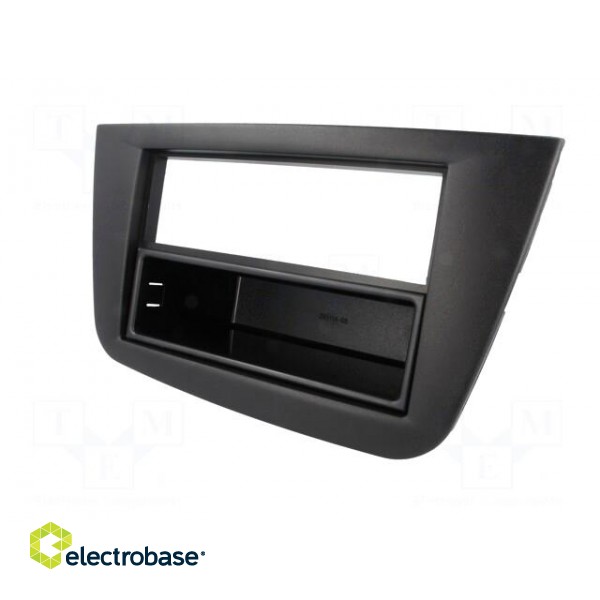 Radio mounting frame | Seat | 2 ISO | black фото 2