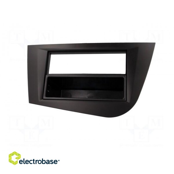 Radio mounting frame | Seat | 2 ISO | black image 2