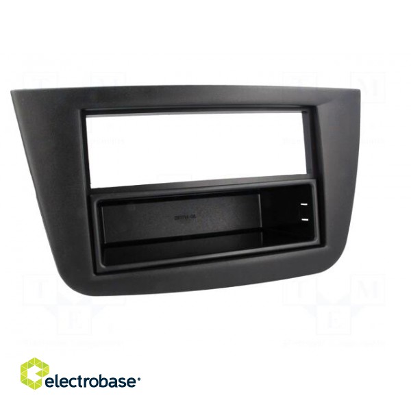 Radio mounting frame | Seat | 2 ISO | black фото 9
