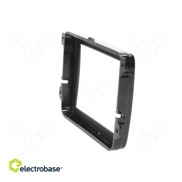 Radio mounting frame | VW | 2 DIN | black gloss image 7