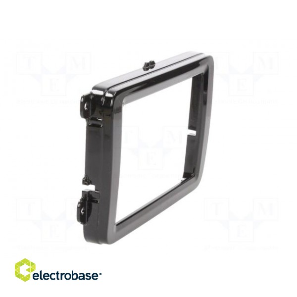 Radio mounting frame | VW | 2 DIN | black gloss image 8