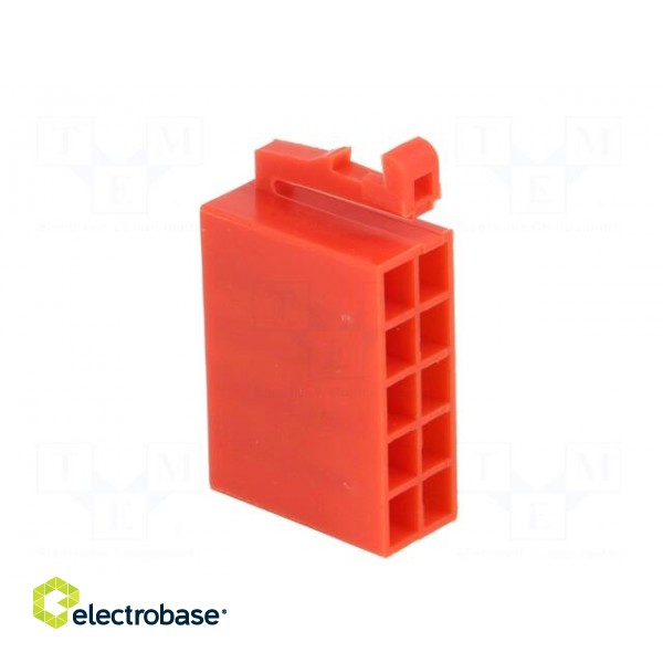 Connector housing | plug | ISO | PIN: 10 | Works with: 341432 фото 4