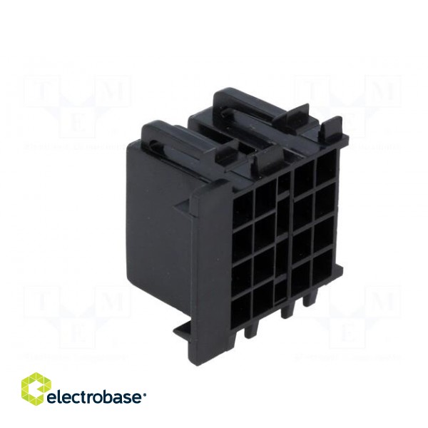 Connector housing | plug | ISO | PIN: 16 | Works with: 341432 фото 4