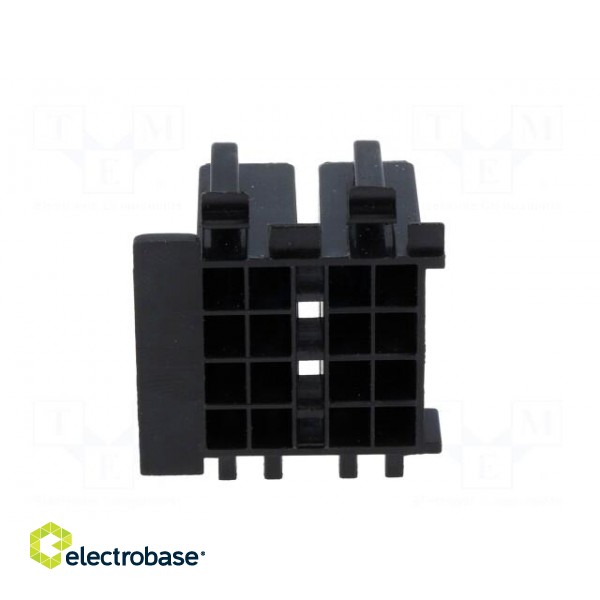 Connector housing | plug | ISO | PIN: 16 | Works with: 341432 image 5