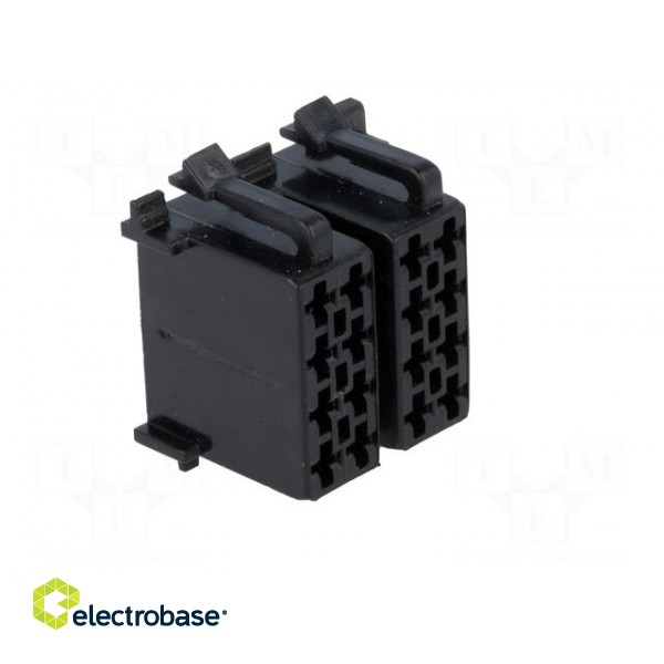 Connector housing | plug | ISO | PIN: 16 | Works with: 341432 image 8