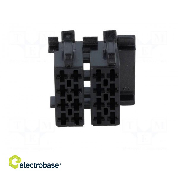 Connector housing | plug | ISO | PIN: 16 | Works with: 341432 image 9