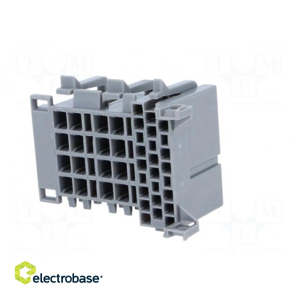 Connector housing | plug | ISO | PIN: 36 | Works with: 341432,341441 image 6