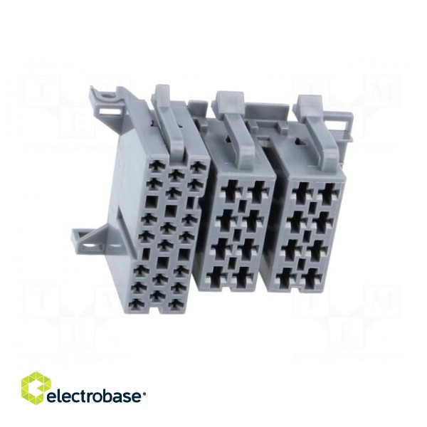 Connector housing | plug | ISO | PIN: 36 | Works with: 341432,341441 image 9