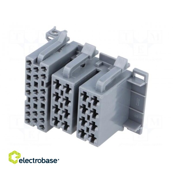 Connector housing | plug | ISO | PIN: 36 | Works with: 341432,341441 image 1