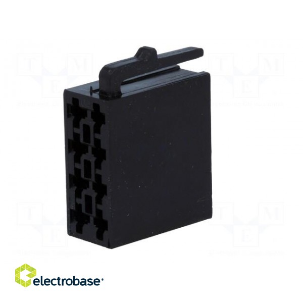 Connector housing | plug | ISO | PIN: 8 | Works with: 341432 image 2