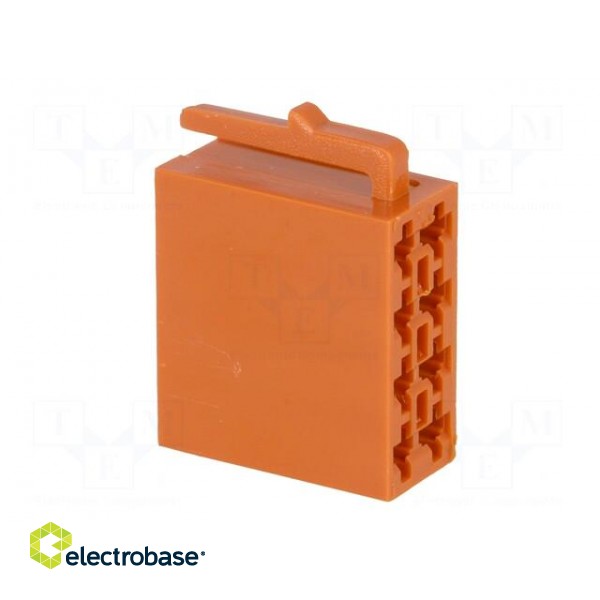 Connector housing | plug | ISO | PIN: 8 | Works with: 341432 image 8
