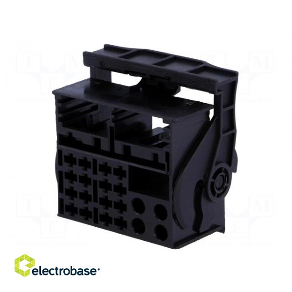 Connector housing | plug | Quadlock | PIN: 16 | Works with: 341432 image 1