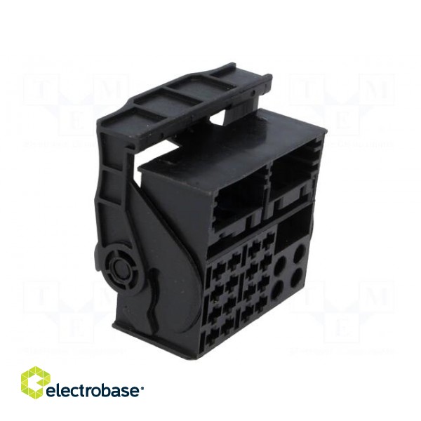 Connector housing | plug | Quadlock | PIN: 16 | with terminal фото 8