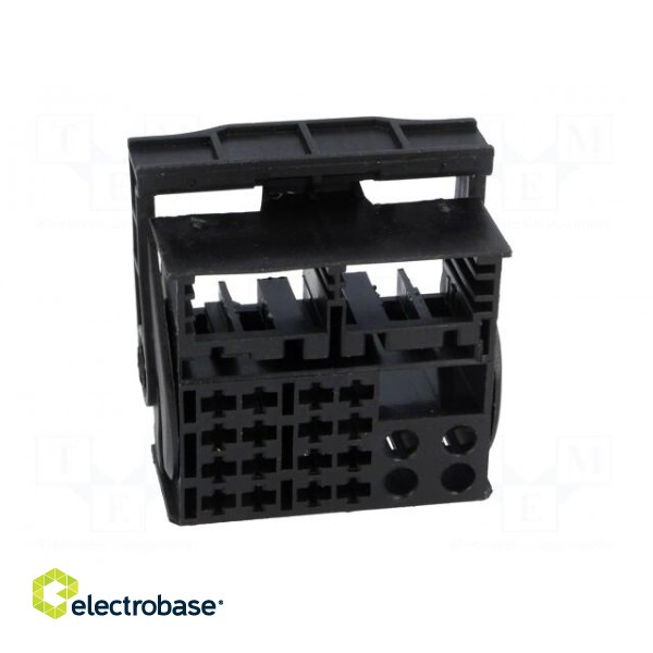 Connector housing | plug | Quadlock | PIN: 16 | with terminal фото 9