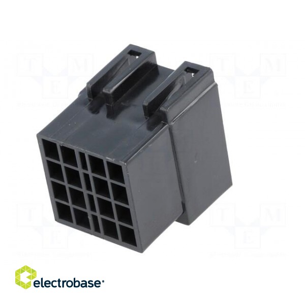Connector housing | socket | ISO | PIN: 16 | Works with: 342800 image 6