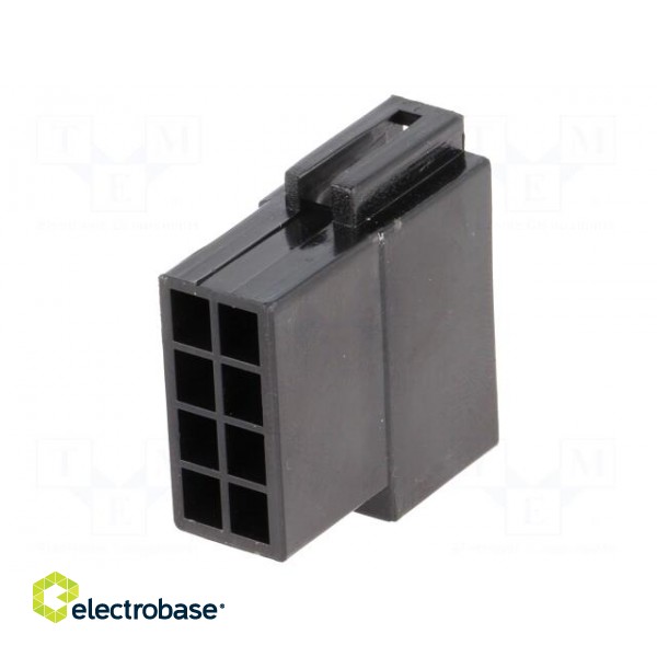 Connector housing | socket | ISO | PIN: 8 | Works with: 342800 фото 1