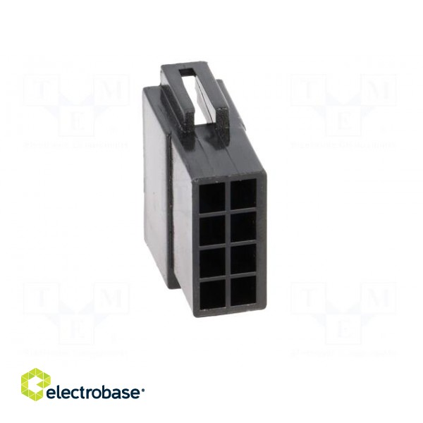 Connector housing | socket | ISO | PIN: 8 | Works with: 342800 image 9
