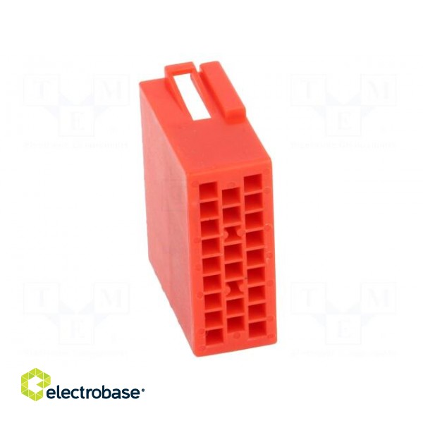 Connector housing | socket | Mini ISO | PIN: 20 | Works with: 331441-1 image 5